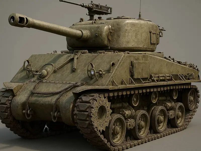 Sherman Jumbo 4XSTL
