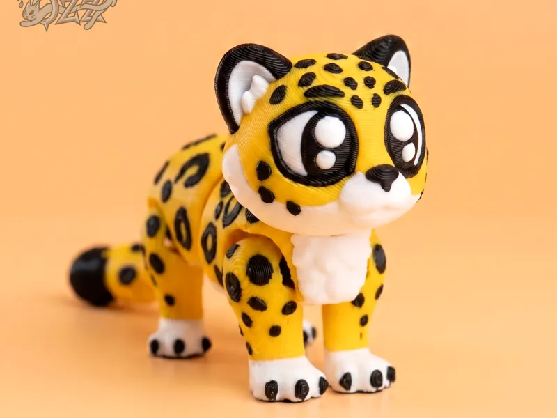 Flexi Leopard - Toy/Keychain