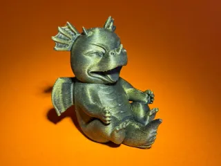 Baby dragon figurine