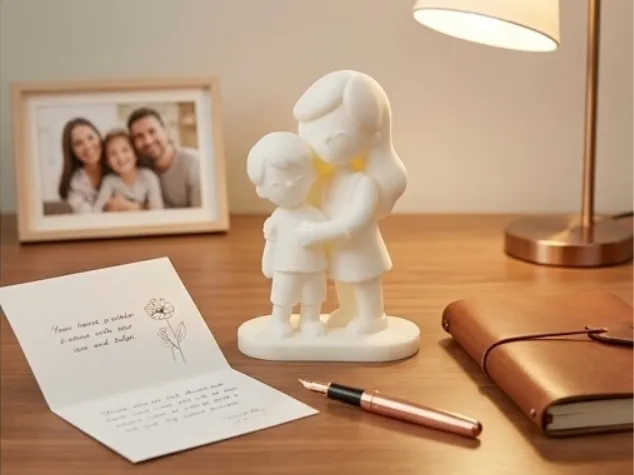 Mother's Day Gift - Mom & Child Hug Figurine Home Decor