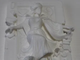 Queen 3d card piece