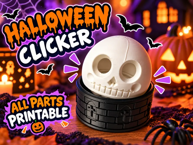 ハロウィンスカルクリッカー