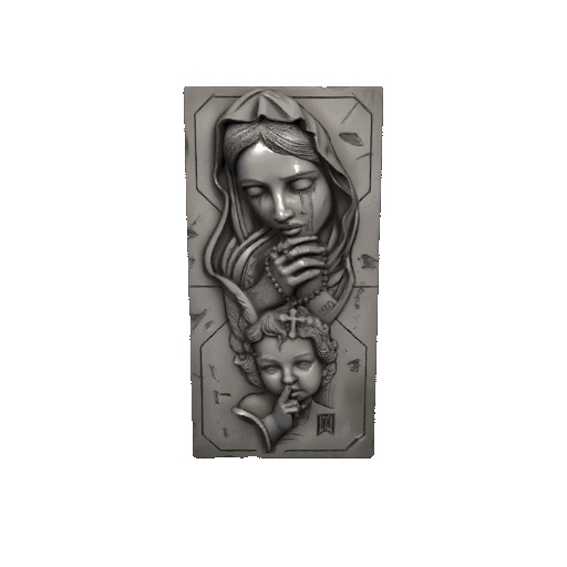 Virgin Mary Wall Decoration