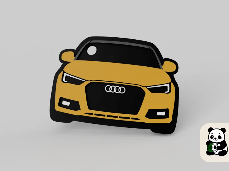 вдохновлено Audi A1 (поколение 8X, рестайлинг) — брелок