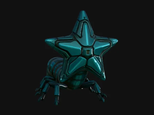 Starworm Creature Figurine