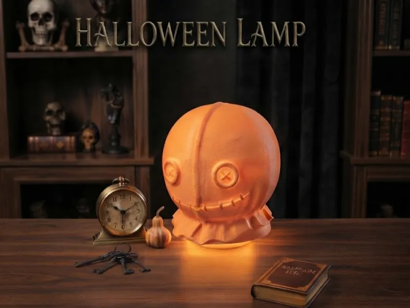 トリック・オア・トリートスタイルランプ ハロウィンかぼちゃ