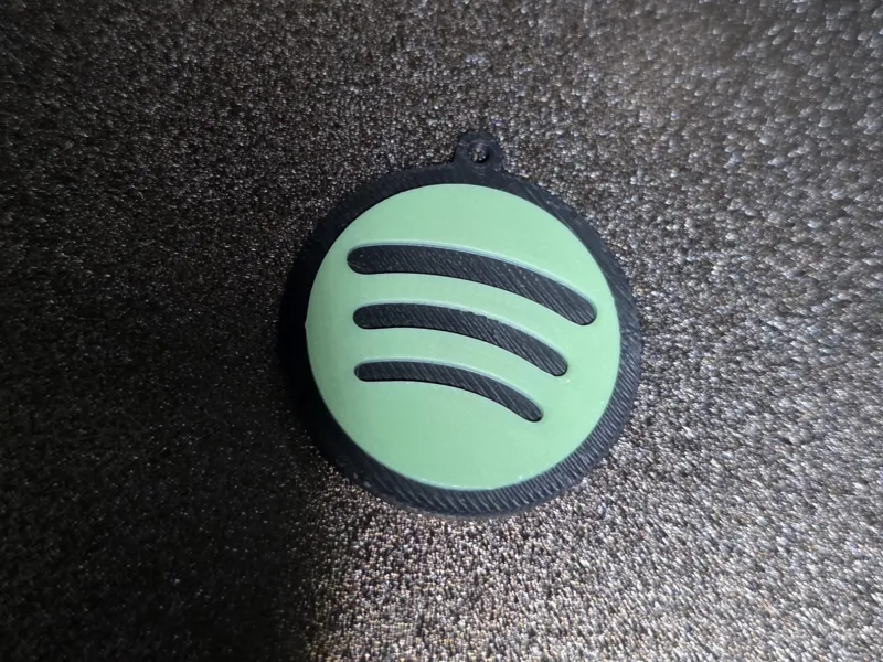 Spotify Schlüsselanhänger mit NFC Chip