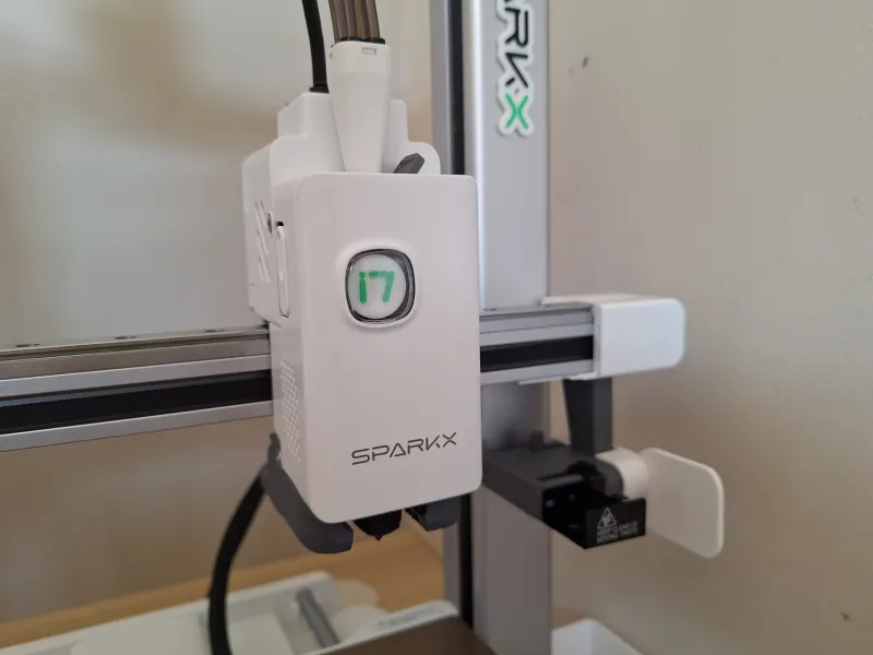 SPARKX i7 logo extruderwiel