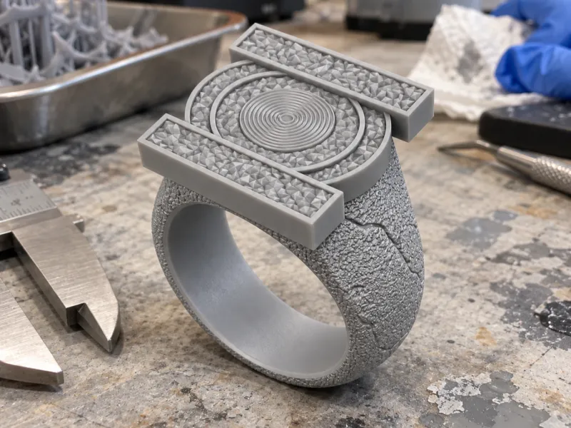 Anillo 2026 – inspirado en el superhéroe Linterna Verde