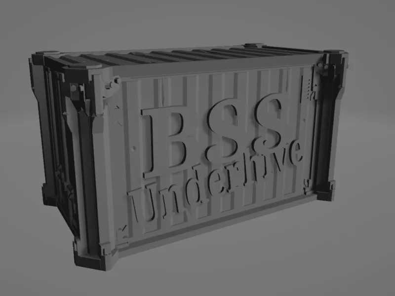 BSS shipping container