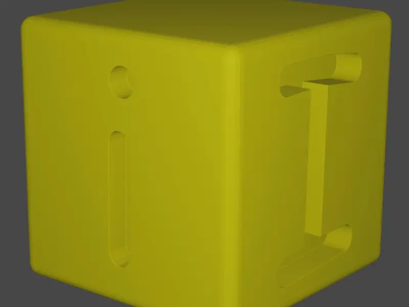 Block Letter I/i