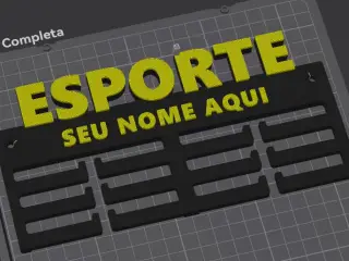 Suporte Medalha - Personalizável