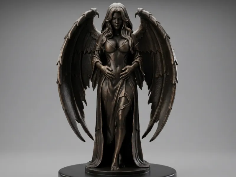 Demonio-Ángel: Figura de Serafín Caído