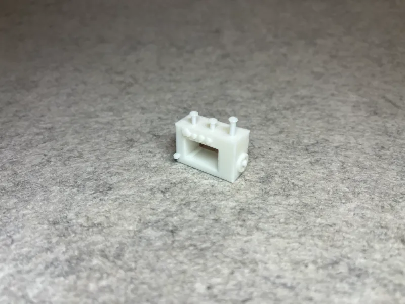 Dollhouse sewing machine miniature