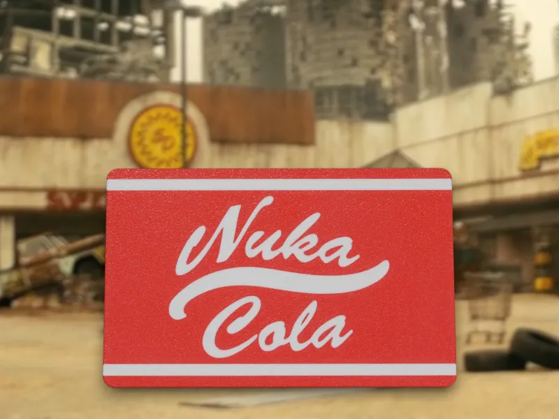 Tap-To-Pay Fallout Nuka Cola Card
