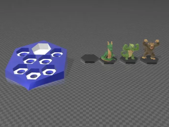 base para esferas del dragon ! retroiluminada!