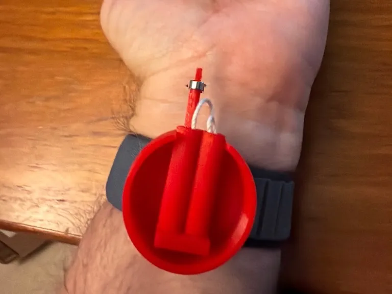 🕸️ 3D Printed Web Slinger (No supports / Print in Place!)