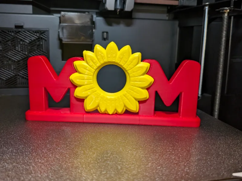 Mother's day - Sunflower - photo holder