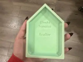 HouseShaped Business Card Holder – Open House Display (Many)