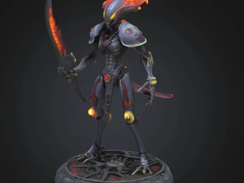 sci-fi alien executioner game rpg