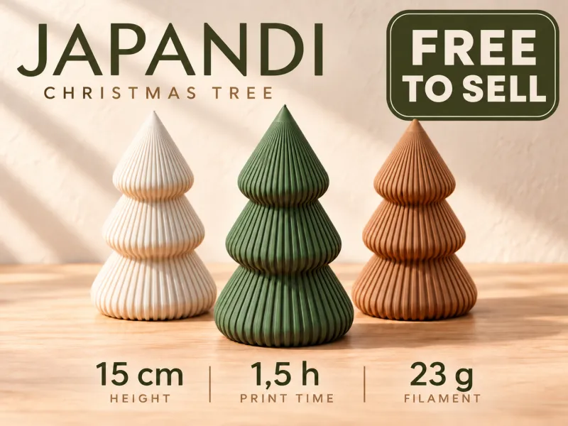 Japandi Christmas Tree