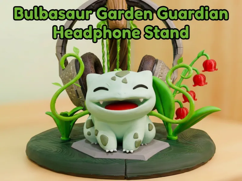 Soporte para auriculares Guardián del Jardín de Bulbasaur