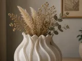 Wavy Decorative Vase-0