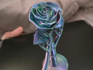 🌹 Enchanted Rose Statue — Beauty & the Beast Inspired