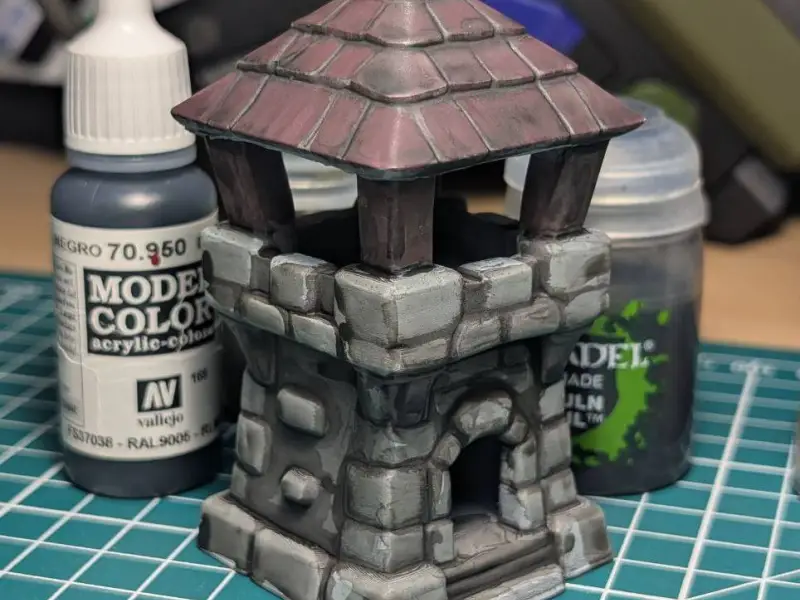 Watchtower Blueprint D&D tabletop terrain miniature