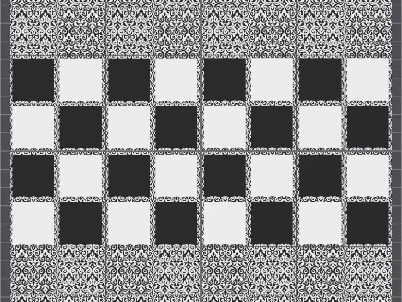 Ornate Chess Board #2