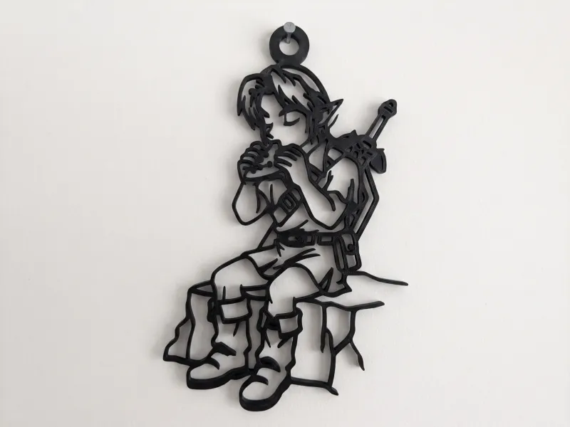 In Rest - Legend of Zelda Wall Art Home Decor