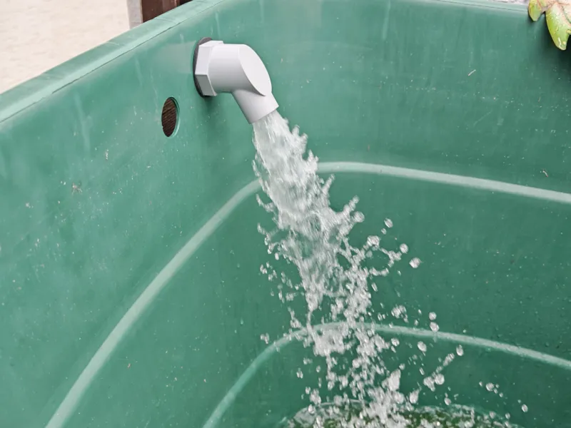 Rain barrel filling system 3/4"