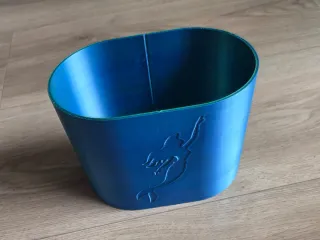 Mermaid and Flounder pencil holder / box (2 in 1)