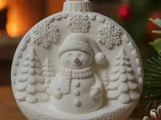 Snowman Christmas Ornament
