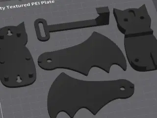 Moving Bat Wall Hanger