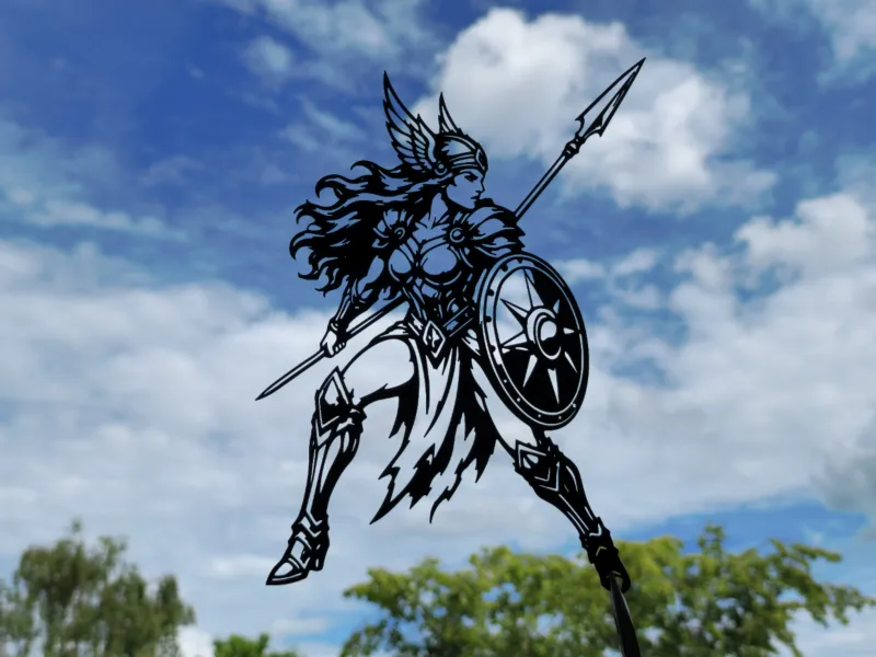 Valkyrie Warrior Wall Art Decor