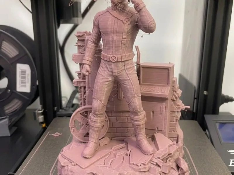 Cyclops STL X-Men Sculpture 3D Print Model