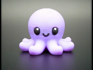 Cute Octopus - Keychain - Fridge Magnet - Figurine - Multico