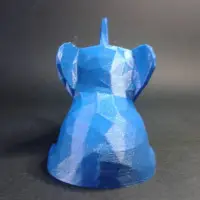 Low-Poly 3D Model - Elephant 低面數-大象-1