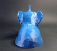 Low-Poly 3D Model - Elephant 低面數-大象-1