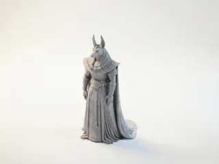 Anubis Figurine Fantasy Mythology 3D Printable