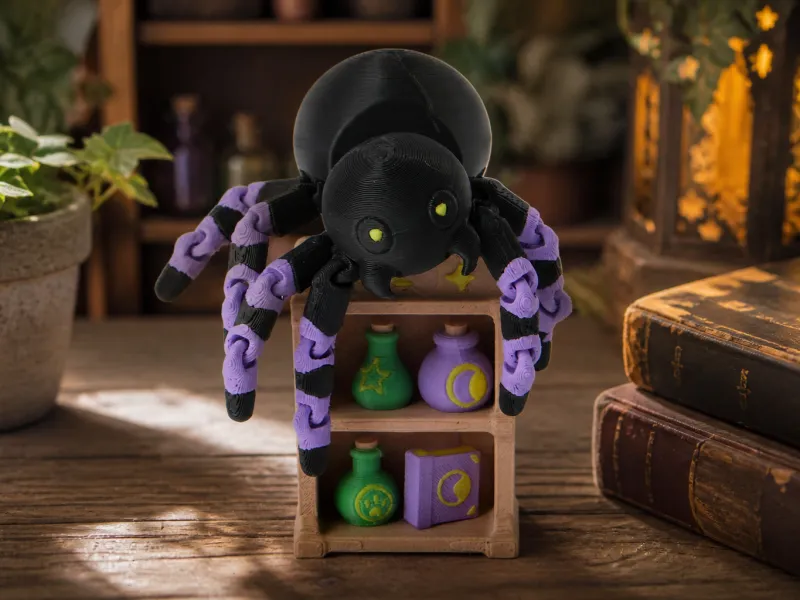 Giocattolo Flexi Ragno delle Pozioni - Fidget di Halloween