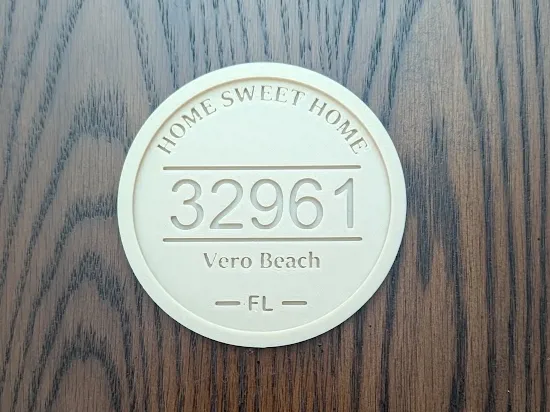 32961 Vero Beach Florida Porta-Copos c/Suporte (comporta 6)