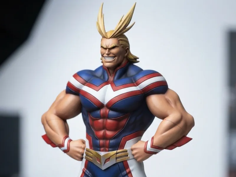 All Might - My Hero Academia High Detail 3D Model