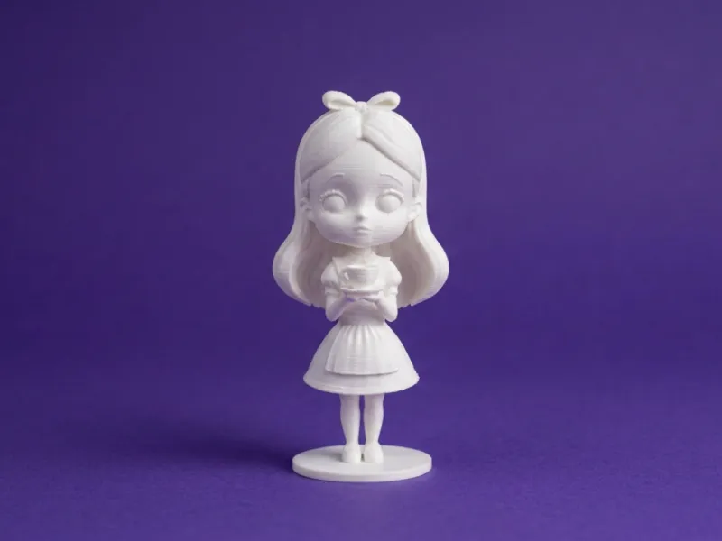 Alice im Wunderland Teezeit Chibi-Figur