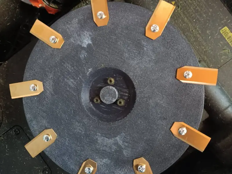 9er Messerscheibe kompatibel mit Segway Navimow Mähroboter