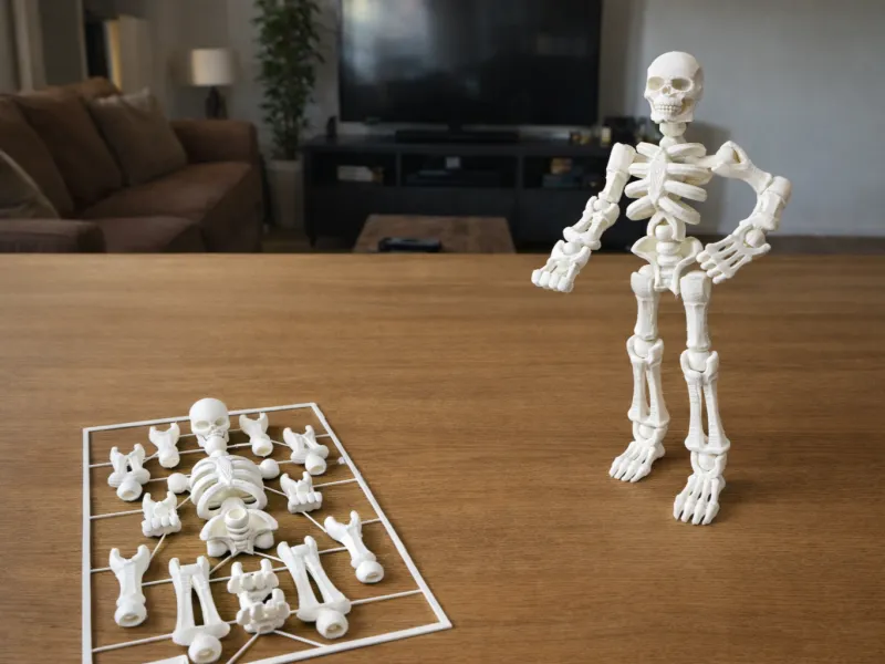 Articulated Skeleton Kit Card