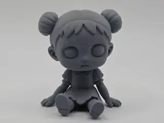 Spooky Doll Figurine/Keychain