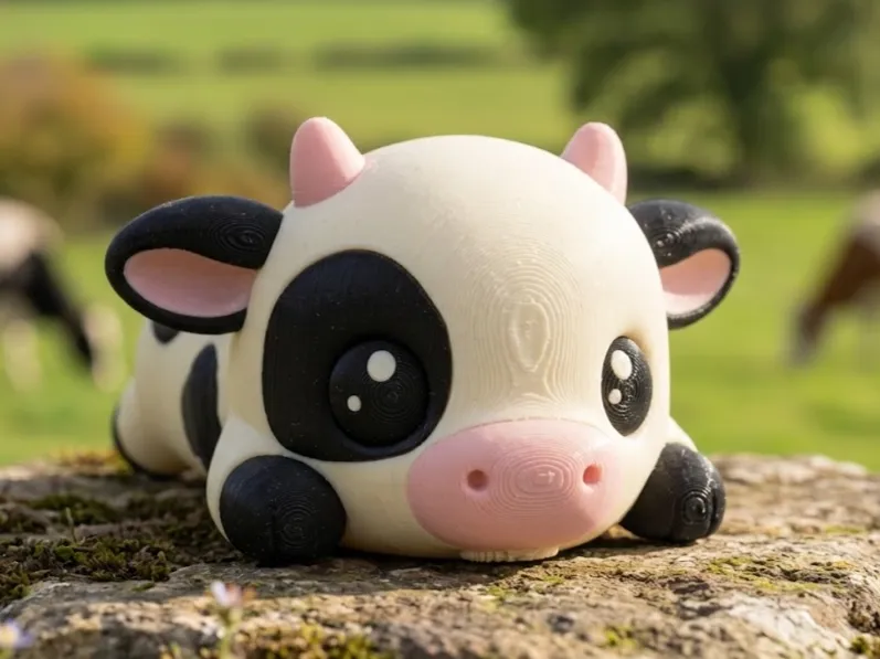 vaca articulada animales de la granja flexy  || flexy cow