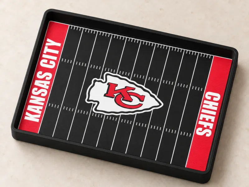 Kansas City Chiefs - Bandeja EDC para el Día del Partido de Fútbol 2.0